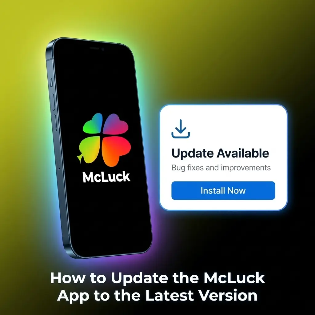 McLuck iOS PWA running in Safari browser with automatic updates, no App Store download required