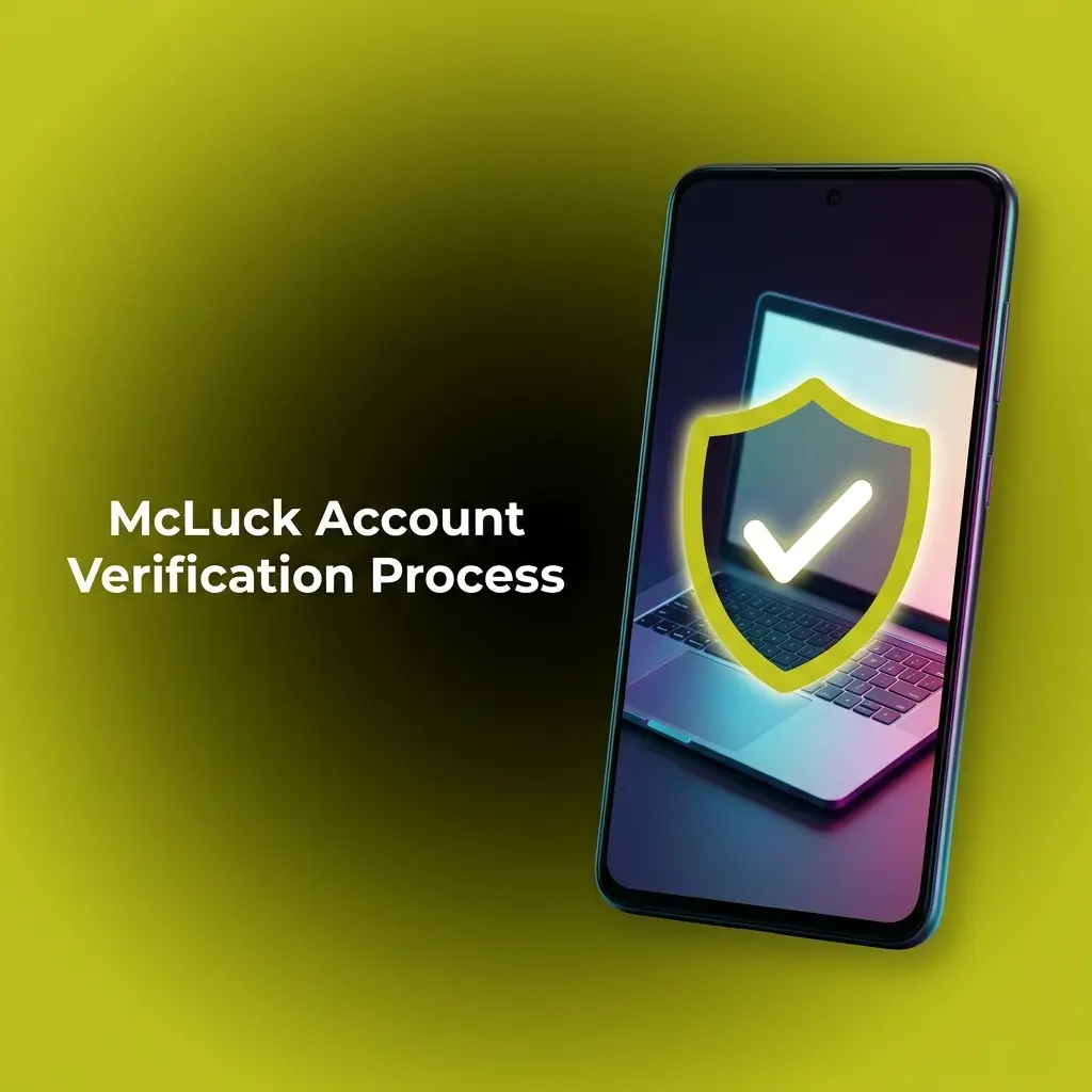 McLuck account verification process showing identity confirmation steps for Sweeps Coins redemption on the platform