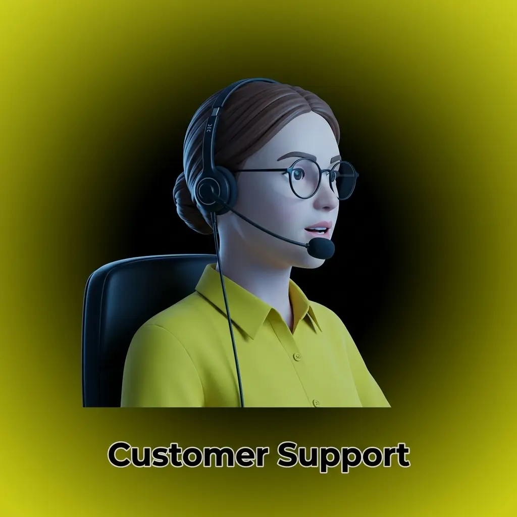 McLuck iOS app customer support options including live chat, email, and help center available 24/7
