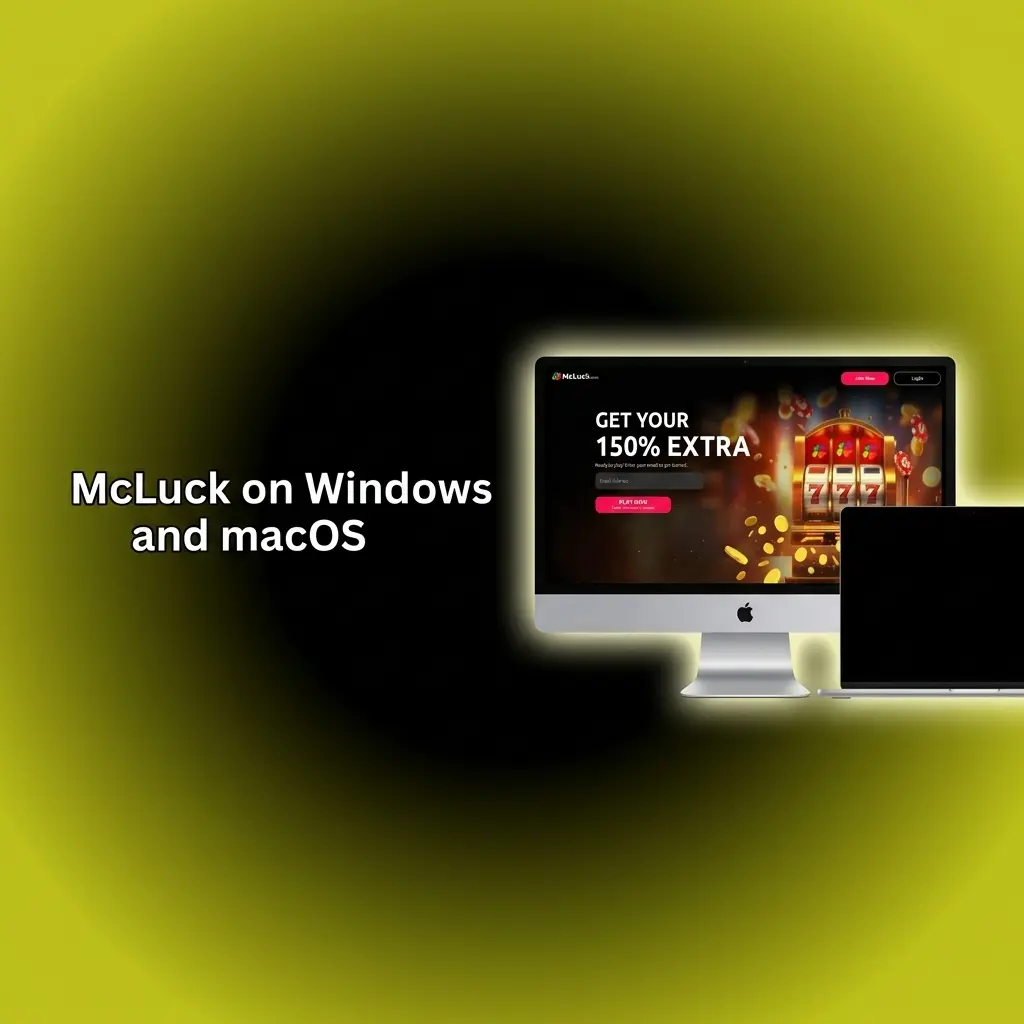 McLuck casino website accessible on Windows and macOS desktop browsers including Chrome Firefox Safari and Edge no download needed