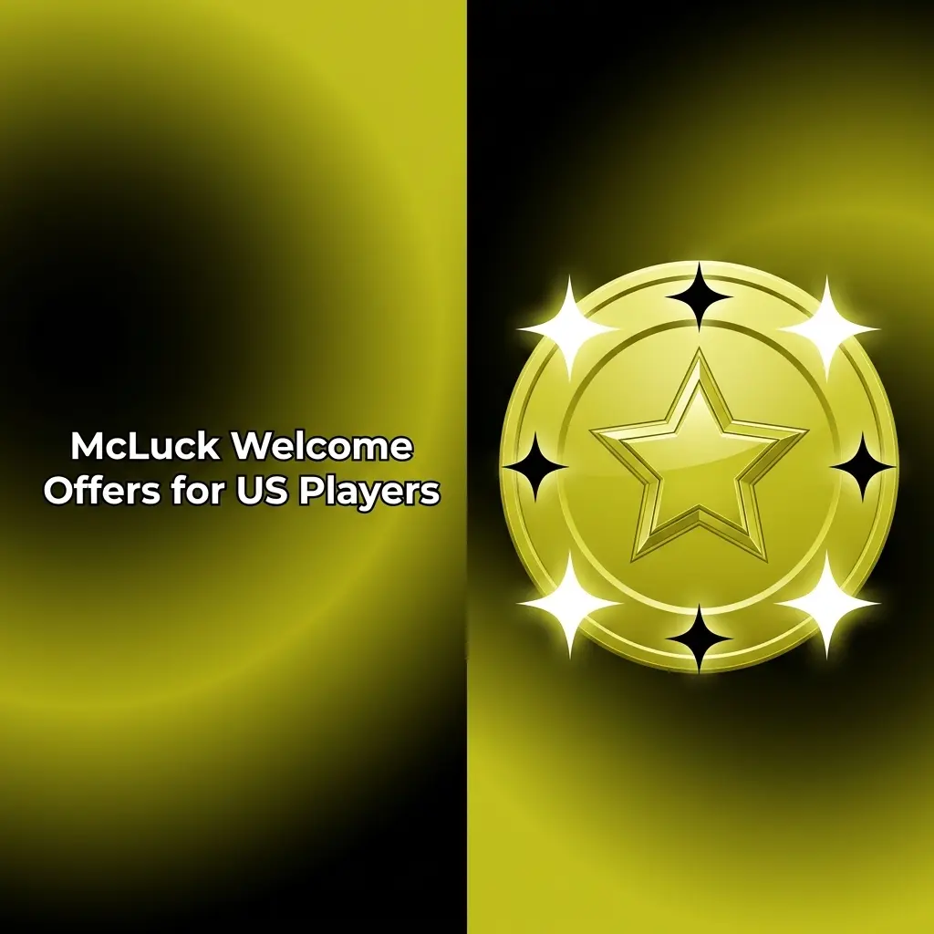 McLuck welcome offer for US players showing GC 7,500 and free SC 2.5 bonus coins upon registration